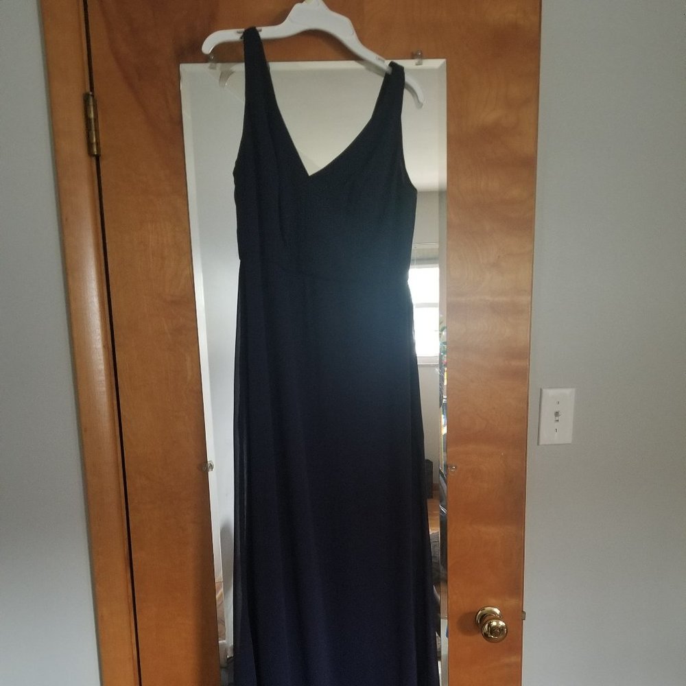 Navy bridesmaid dress - size 6
